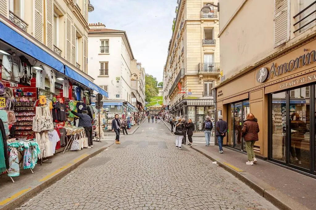 アパート Lovely Appartment Montmartre - View Sacre Coeur パリ