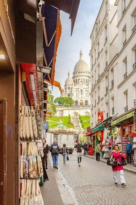 Апартаменты Lovely Appartment Montmartre - View Sacre Coeur Париж